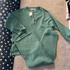 free people sweater set
